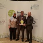 Eman & Diaa attending QGBC award ceremony
