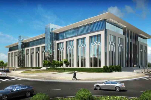 new college of law building at qatar university